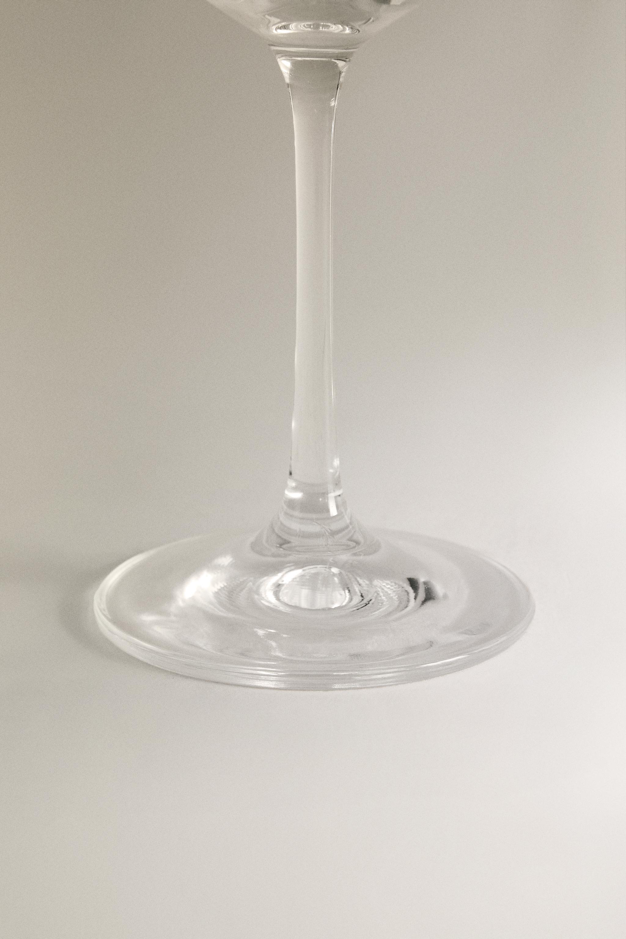 BOHEMIA CRYSTAL GLASS WITH A GOLDEN RIM